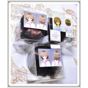 YoSD SD Cute BJD Wig Lot Volks Balljointed Doll Bob Brown Suzuna Style Size 6/7